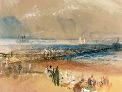 Barcos en el muelle de Margate de Joseph Mallord William Turner